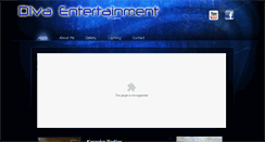 Desktop Screenshot of diva-entertainment.com