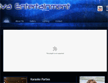 Tablet Screenshot of diva-entertainment.com